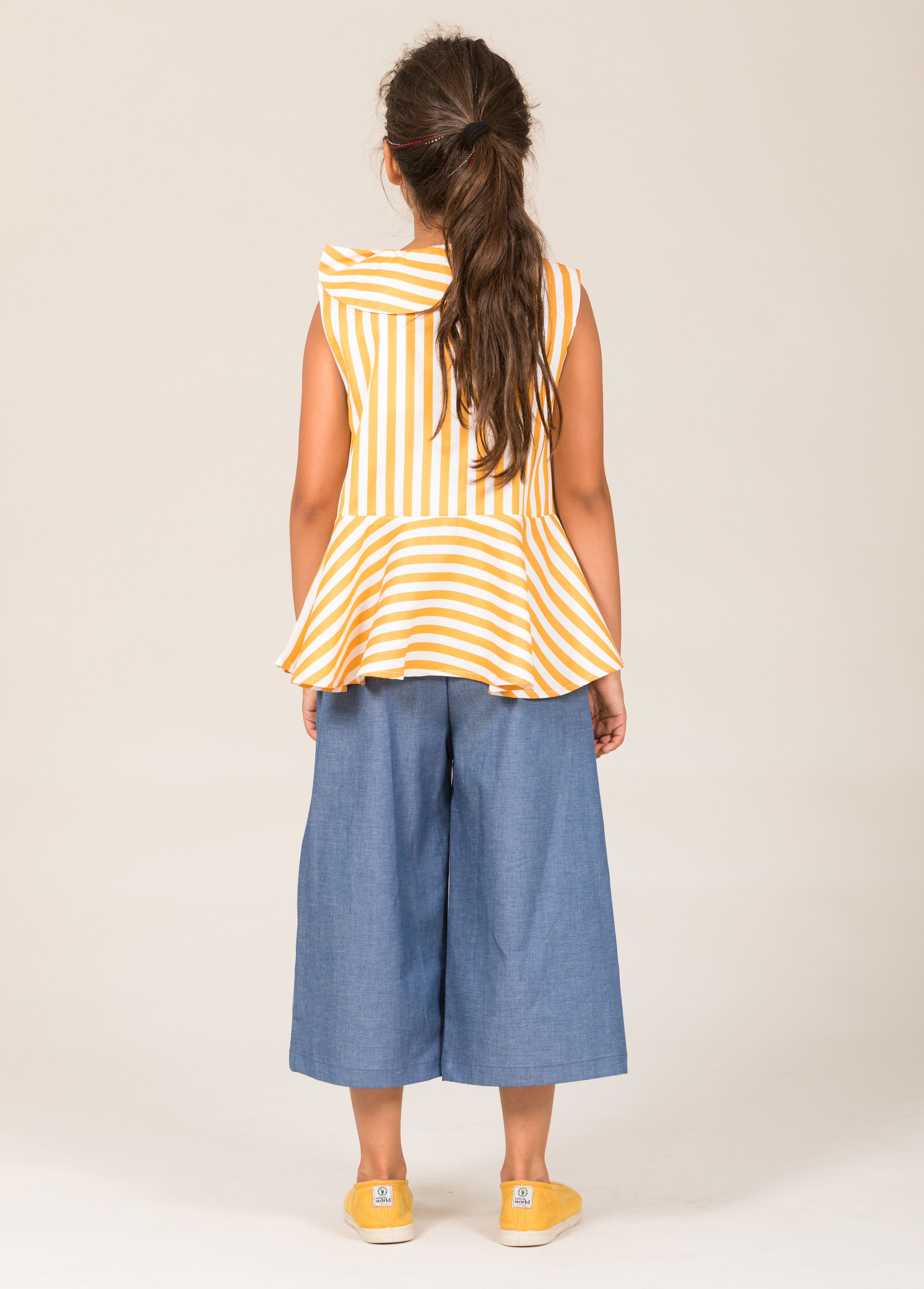                                                                                                                                              Roma Blouse-Stripes